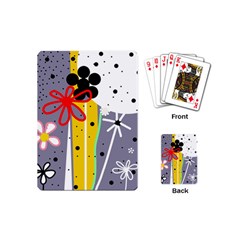 Flowers Playing Cards (mini)  by Valentinaart