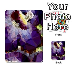 Purple Abstract Geometric Dream Multi-purpose Cards (rectangle) 