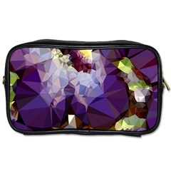 Purple Abstract Geometric Dream Toiletries Bags 2-side by DanaeStudio