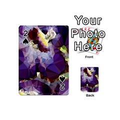 Purple Abstract Geometric Dream Playing Cards 54 (mini) 