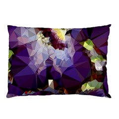 Purple Abstract Geometric Dream Pillow Case (two Sides) by DanaeStudio