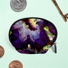 Purple Abstract Geometric Dream Accessory Pouches (small)  by DanaeStudio