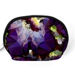 Purple Abstract Geometric Dream Accessory Pouches (Medium)  Back