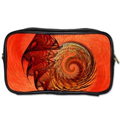 Nautilus Shell Abstract Fractal Toiletries Bags by designworld65