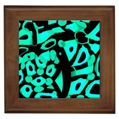 Cyan Design Framed Tiles by Valentinaart