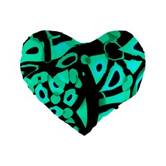 Cyan Design Standard 16  Premium Flano Heart Shape Cushions