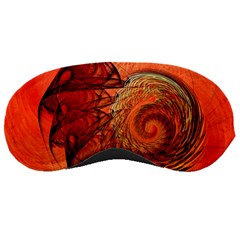 Nautilus Shell Abstract Fractal Sleeping Masks by designworld65