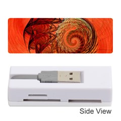 Nautilus Shell Abstract Fractal Memory Card Reader (stick)  by designworld65