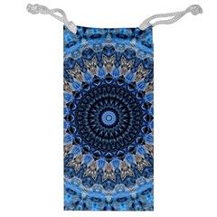 Feel Blue Mandala Jewelry Bags by designworld65