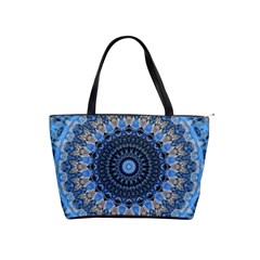 Feel Blue Mandala Shoulder Handbags by designworld65