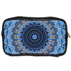 Feel Blue Mandala Toiletries Bags by designworld65