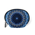 Feel Blue Mandala Accessory Pouches (Small)  Back