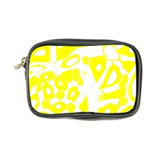 Yellow Sunny Design Coin Purse by Valentinaart