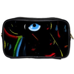 Black Magic Woman Toiletries Bags 2-side by Valentinaart