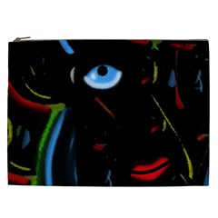 Black Magic Woman Cosmetic Bag (xxl)  by Valentinaart