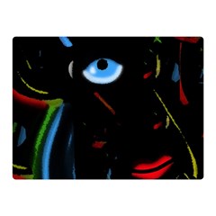 Black Magic Woman Double Sided Flano Blanket (mini)  by Valentinaart