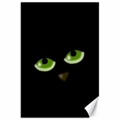 Halloween - Back Cat Canvas 20  X 30   by Valentinaart