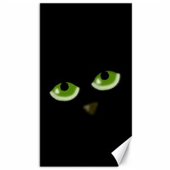 Halloween - Back Cat Canvas 40  X 72   by Valentinaart