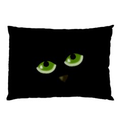 Halloween - Back Cat Pillow Case by Valentinaart