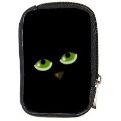 Halloween - Back Cat Compact Camera Cases by Valentinaart