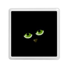 Halloween - Back Cat Memory Card Reader (square)  by Valentinaart