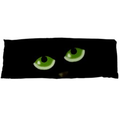 Halloween - Back Cat Body Pillow Case (dakimakura) by Valentinaart