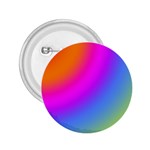 Radial Gradients Red Orange Pink Blue Green 2.25  Buttons Front