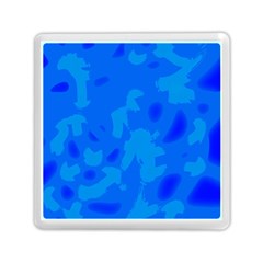 Simple Blue Memory Card Reader (square)  by Valentinaart