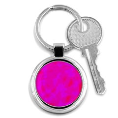 Simple Pink Key Chains (round)  by Valentinaart