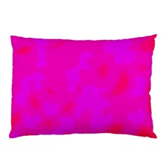 Simple Pink Pillow Case by Valentinaart