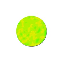 Simple Yellow And Green Golf Ball Marker (4 Pack) by Valentinaart