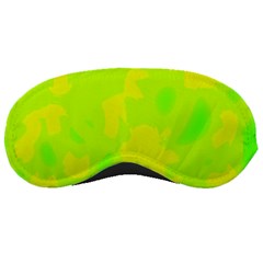 Simple Yellow And Green Sleeping Masks by Valentinaart