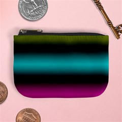 Dark Green Mint Blue Lilac Soft Gradient Mini Coin Purses by designworld65