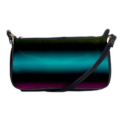 Dark Green Mint Blue Lilac Soft Gradient Shoulder Clutch Bags by designworld65