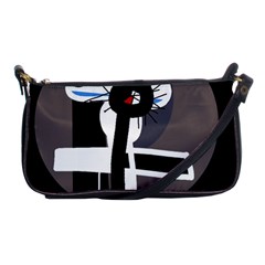 Dark Shoulder Clutch Bags by Valentinaart