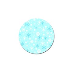 Blue Xmas Pattern Golf Ball Marker by Valentinaart