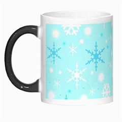 Blue Xmas Pattern Morph Mugs by Valentinaart