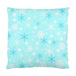 Blue Xmas pattern Standard Cushion Case (Two Sides) Front