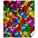 Cute owls mess Canvas 20  x 24   19.57 x23.15  Canvas - 1