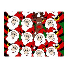 Did You See Rudolph? Double Sided Flano Blanket (mini)  by Valentinaart