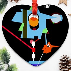 Abstract Composition  Ornament (heart)  by Valentinaart