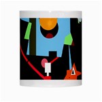 Abstract composition  White Mugs Center