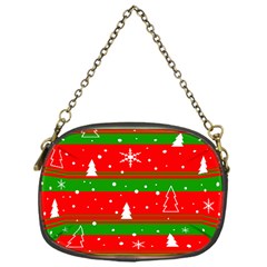 Xmas Pattern Chain Purses (one Side)  by Valentinaart