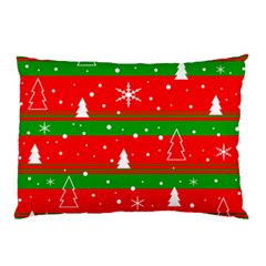 Xmas Pattern Pillow Case by Valentinaart