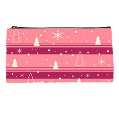 Pink Xmas Pencil Cases by Valentinaart