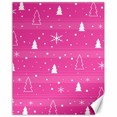 Magenta Xmas Canvas 16  X 20   by Valentinaart