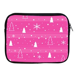 Magenta Xmas Apple Ipad 2/3/4 Zipper Cases by Valentinaart