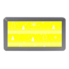 Yellow Xmas Memory Card Reader (mini) by Valentinaart