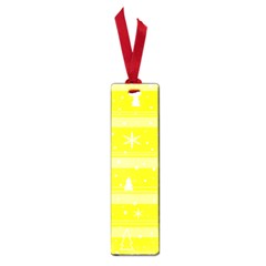 Yellow Xmas Small Book Marks by Valentinaart