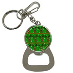 Reindeer pattern Bottle Opener Key Chains Front